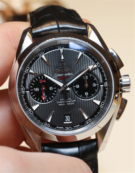 omega gmt chronograph.